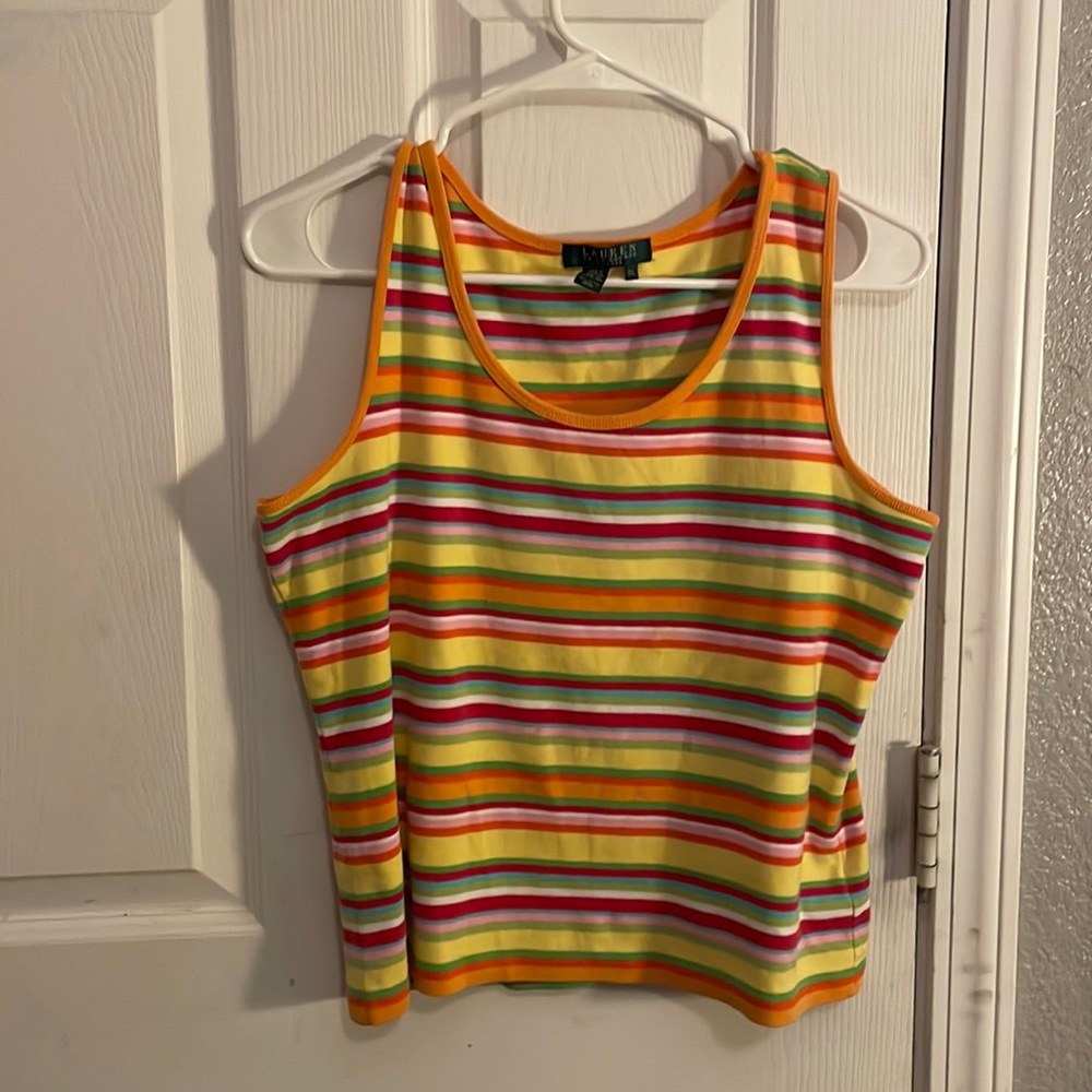 Colorful Striped Tank